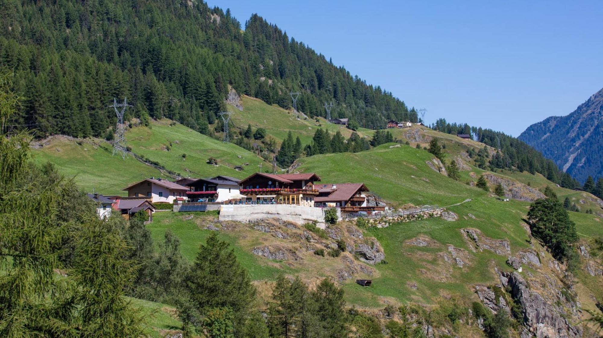 Gasthof Pension Granstein Sölden Exteriör bild